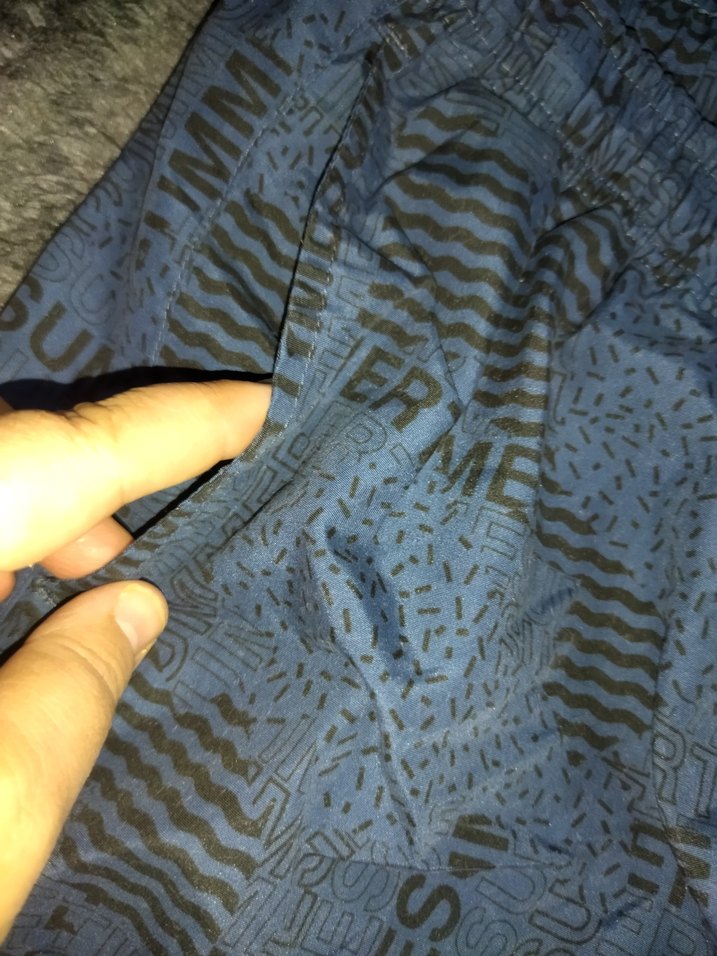 Gri Baskılı Erkek deniz şortu - Görsel 4