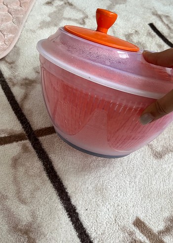 Beden Turuncu Plastik Sebze Kurutucu