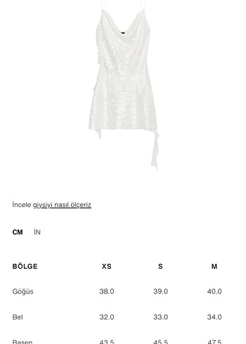 Zara Kısa Pullu Fırfırlı Elbise - Görsel 4