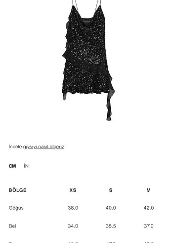 Zara Kısa Pullu Fırfırlı Elbise - Görsel 6