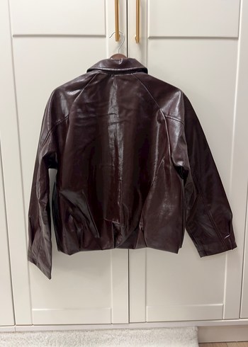 Pull and Bear Rugan Bomber Ceket - Görsel 5