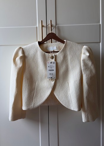 Zara Crop Blazer Ceket - Görsel 5