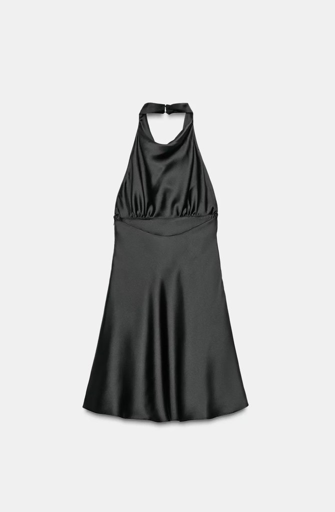 Zara Saten Kısa Elbise - Görsel 2