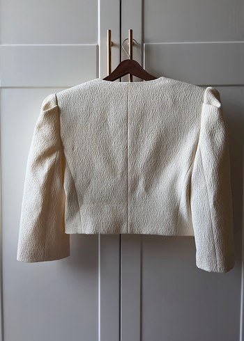 Zara Crop Blazer Ceket - Görsel 7