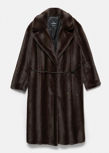 Pull and Bear Uzun Kaban - Görsel 2