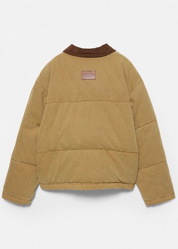 Pull and Bear Fitilli Şişme Mont - Görsel 2