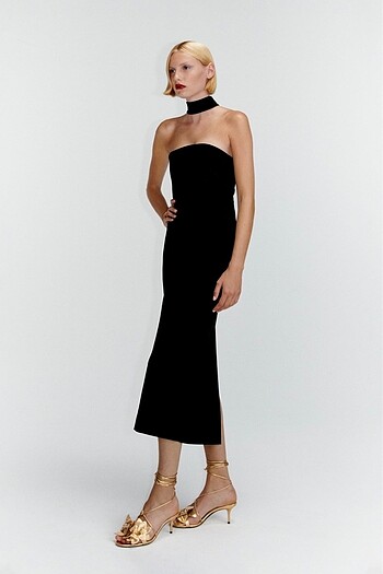 Zara Zara Midi Elbise