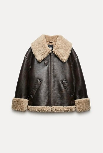 Zara Astar Detaylı Biker Mont