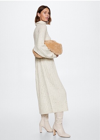 xs Beden Mango Oversize Triko Elbise