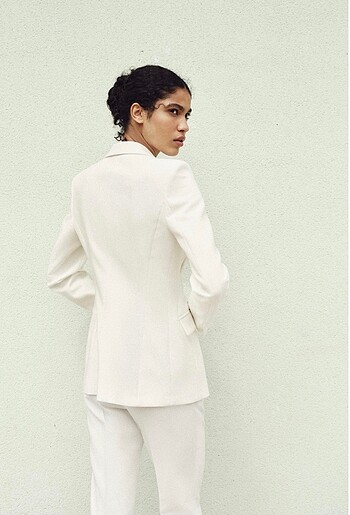 Zara Zara Bele Oturan Blazer Ceket