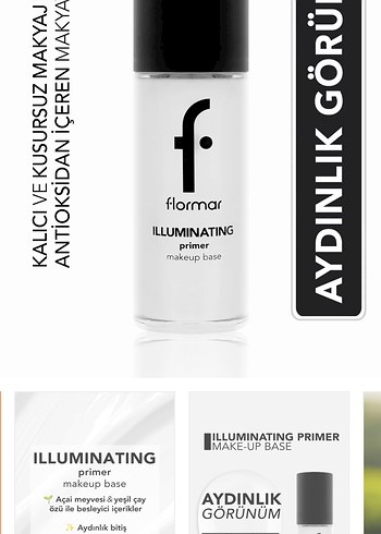 Flormar Aydınlatıcı Makyaj Bazı - Görsel 4