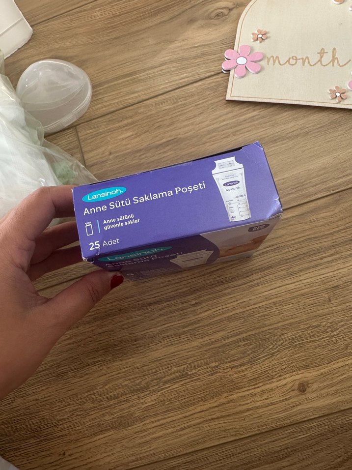Lansinoh Anne Sütü Saklama Poşeti 25'li - Görsel 2