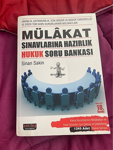 Mülakat Sınavlarına Hazırlık Hukuk Soru Bankası