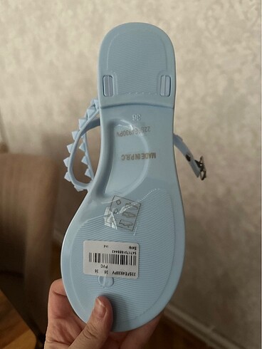 36 Beden mavi Renk Derimod Sandalet