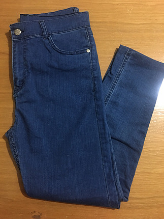 Yüksek bel kot pantolon 