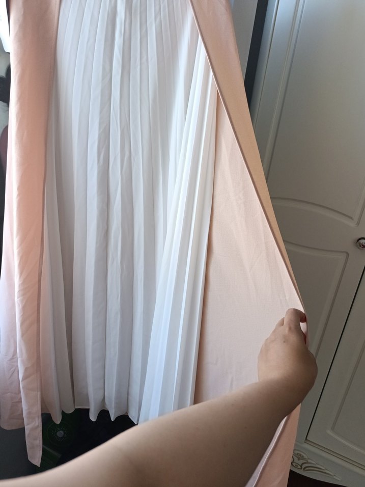 somon Pilili Uzun Kadın Etek - Görsel 2