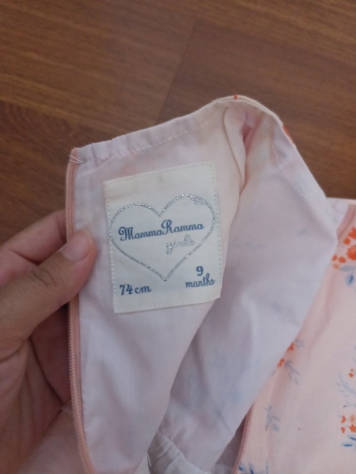 Kız Çocuk Çiçekli Fırfırlı Elbise - Görsel 3