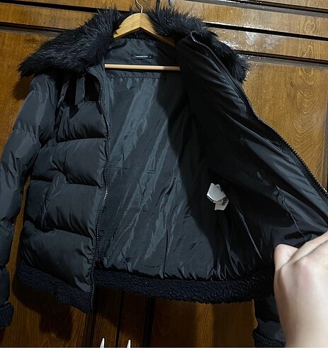 m Beden siyah Renk Kadın mont M/L