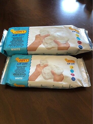 Jovi air dry seramik hamuru 750 gr beyaz