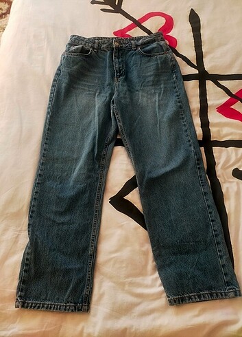 Trendyol & Milla Mom Jean mavi kot pantolon