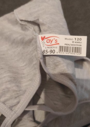 içi pet'li büstiyer sütyen 3 adet fiyatıdır - Görsel 6
