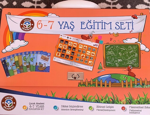 ÇOCUK AKADEMİ 6-7 YAŞ EĞİTİM SETİ