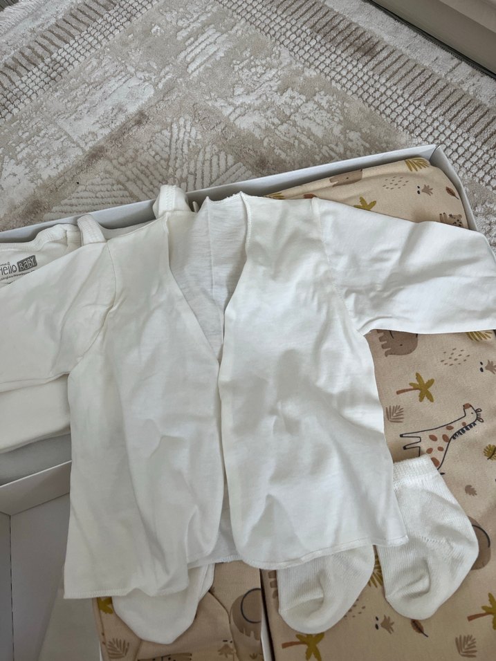 Hello Baby Yenidoğan Hastane Seti 10 Parça - Görsel 4