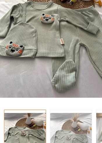 Erkek Bebek Örgü Takım - Görsel 2