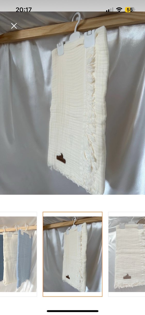 4 katlı pamuklu battaniye - Görsel 3