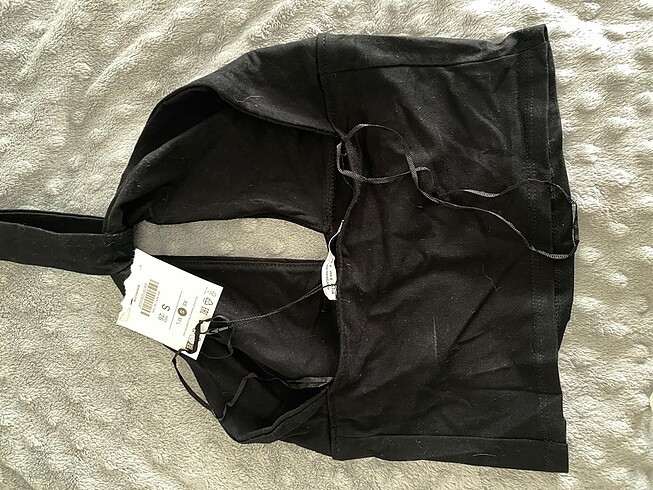 s Beden siyah Renk BERSHKA CROP