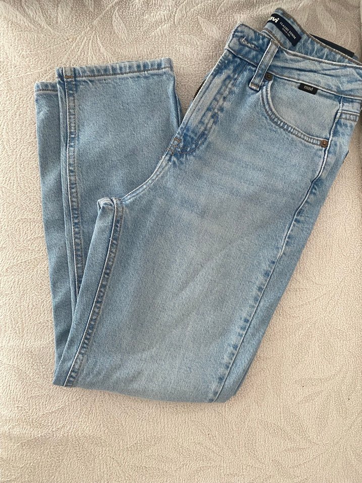 Mavi  Denim Kadın Normal Kesim Jean - Görsel 2