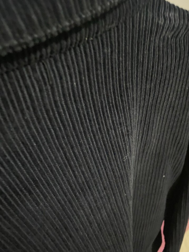 Düğmeli Siyah Ceket - Görsel 3