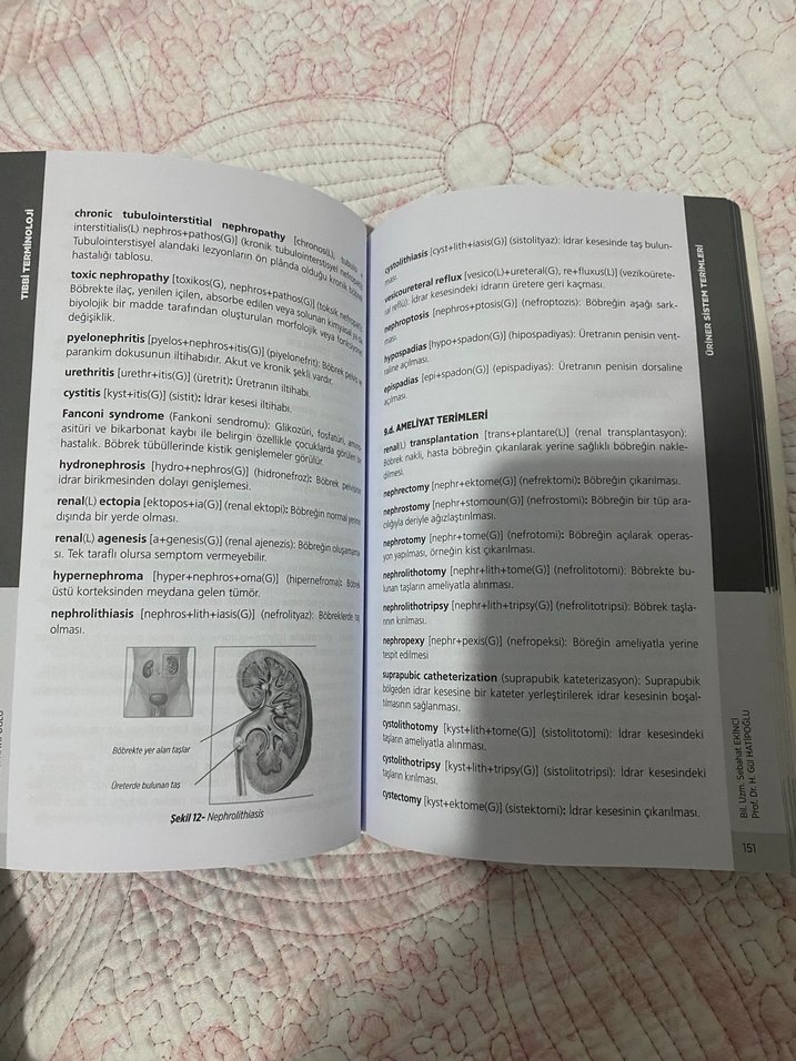 Tıbbi Terminoloji Ders Kitabı - Sebahat Ekinci - Görsel 3