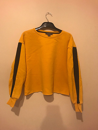 Sarı sweatshirt