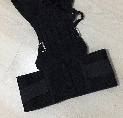 xl Beden siyah Renk Sırt bel korse manyetik ve Çelik