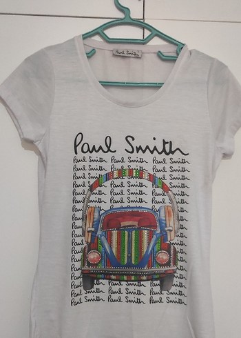 Paul Smith Baskılı Beyaz Kadın Tişört