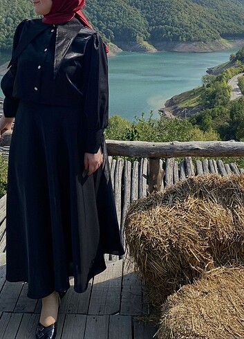 Tesettür Etek Takım