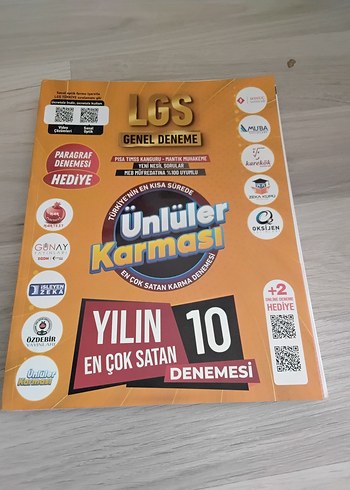 Ünlüler Karma LGS Genel Deneme Kitabı