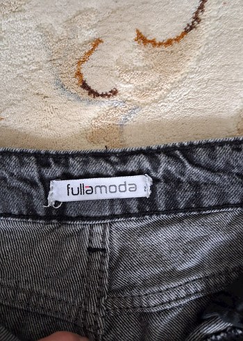 Gri Regular Fit Kadın Denim Pantolon - Görsel 3