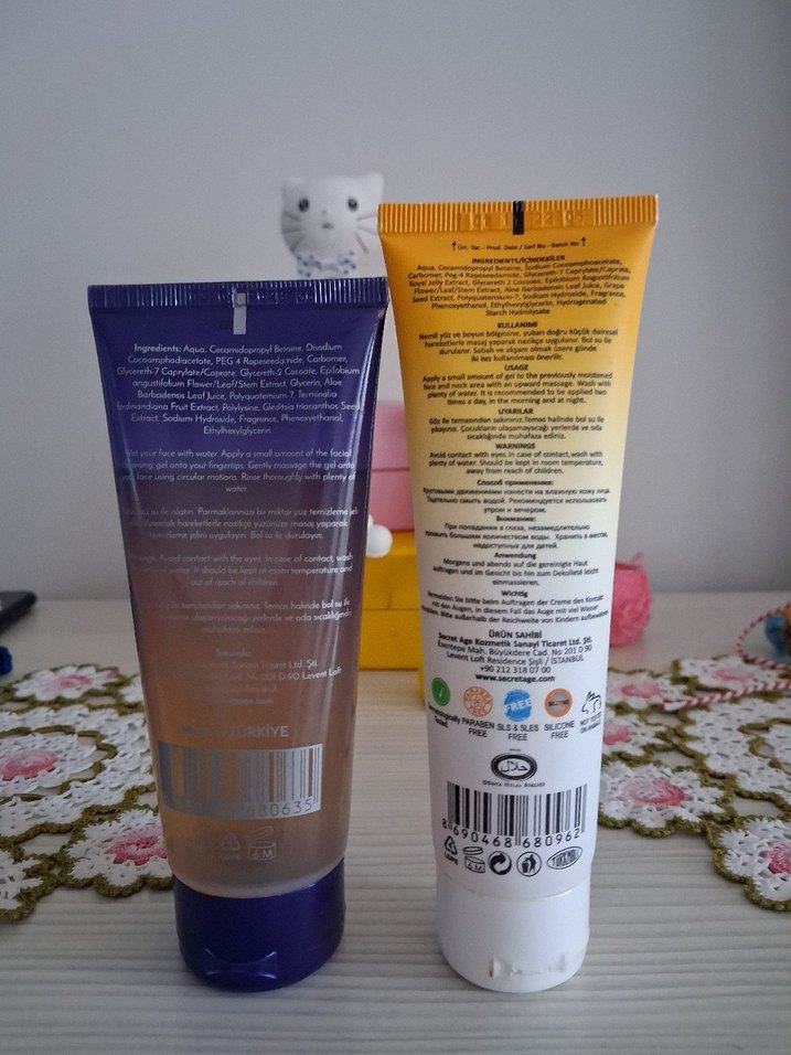 Secret Age Arı Sütü Özlü Yüz Temizleme Jeli 100ml - Görsel 2