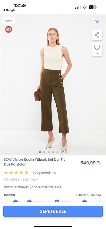 Lcw pantolon