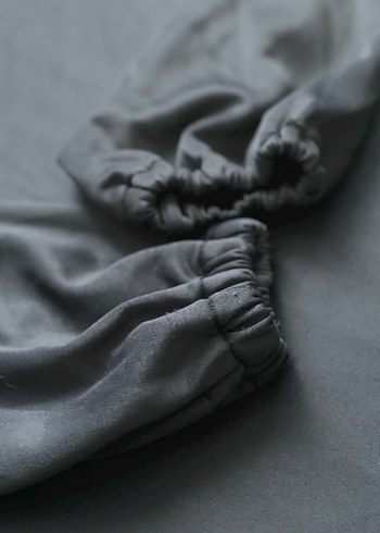 Lacivert  Uzun Kollu Salaş elbise - Görsel 2