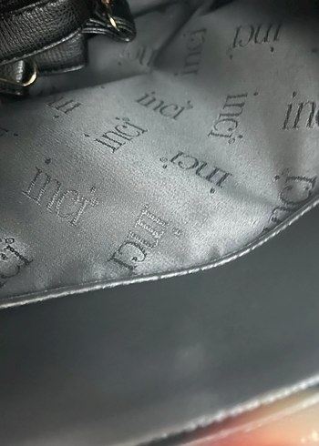 Parlak Siyah Deri Kadın Çantası İnci - Görsel 3