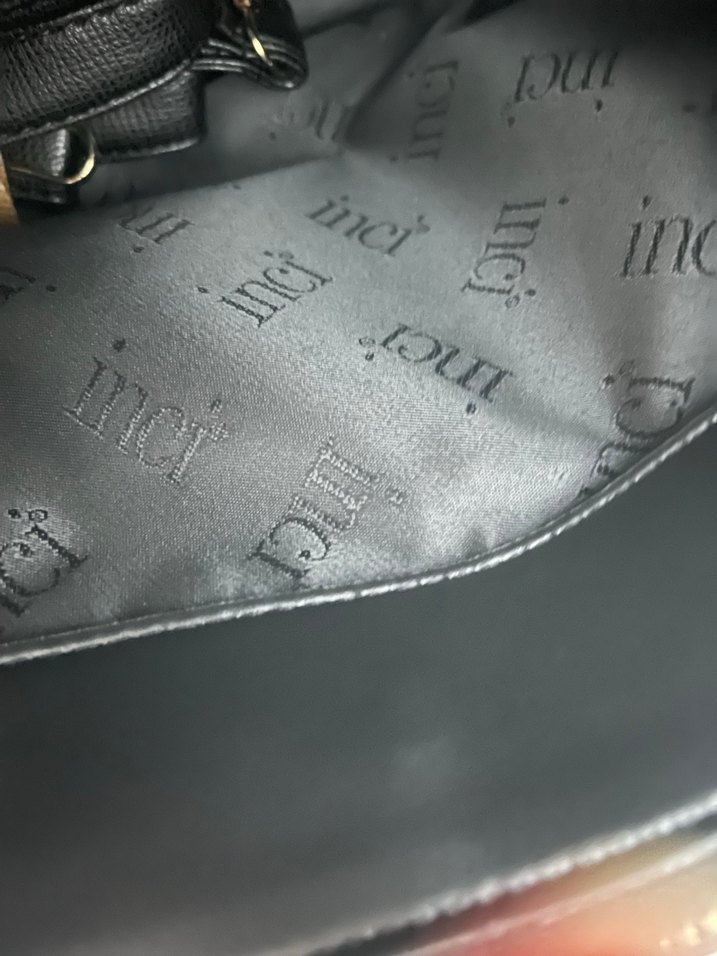 Parlak Siyah Deri Kadın Çantası İnci - Görsel 3