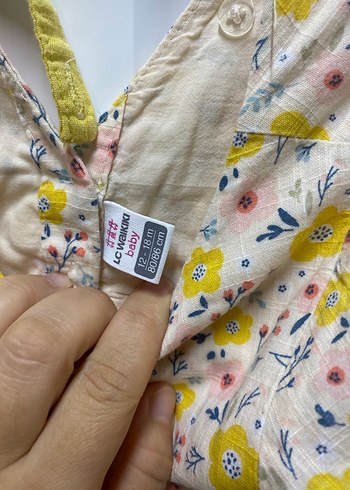 LC Waikiki Bohem Çiçek Desenli Kız Elbisesi