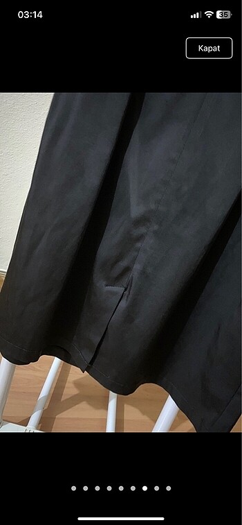 Siyah Midi Boy Abiye - Görsel 7