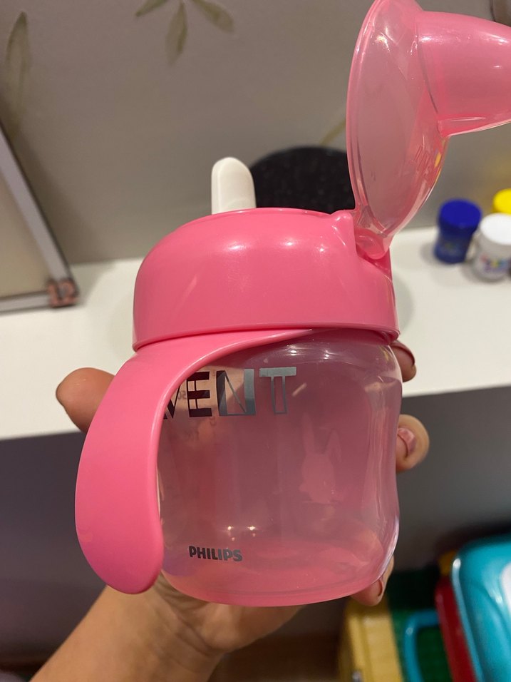 Philips avent Pembe Bebek Biberonu, Ölçü İşaretli - Görsel 5