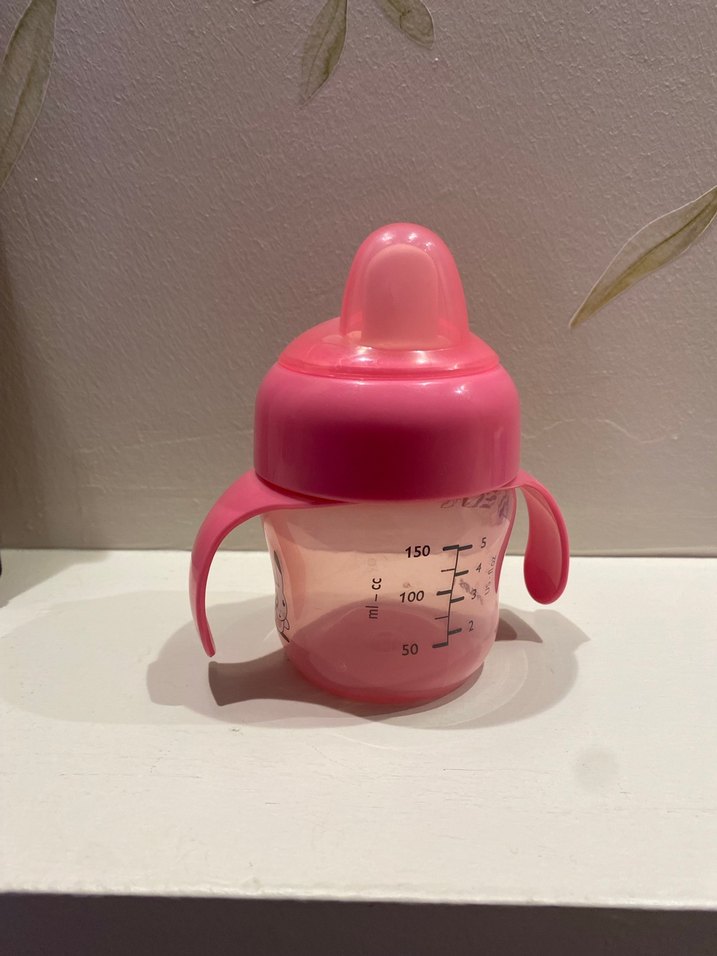 Philips avent Pembe Bebek Biberonu, Ölçü İşaretli - Görsel 4