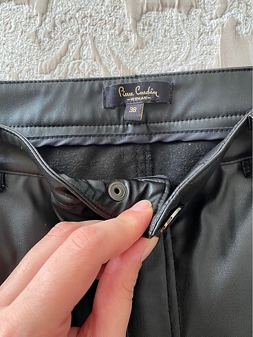 Pierre cardin deri pantolon - Görsel 4