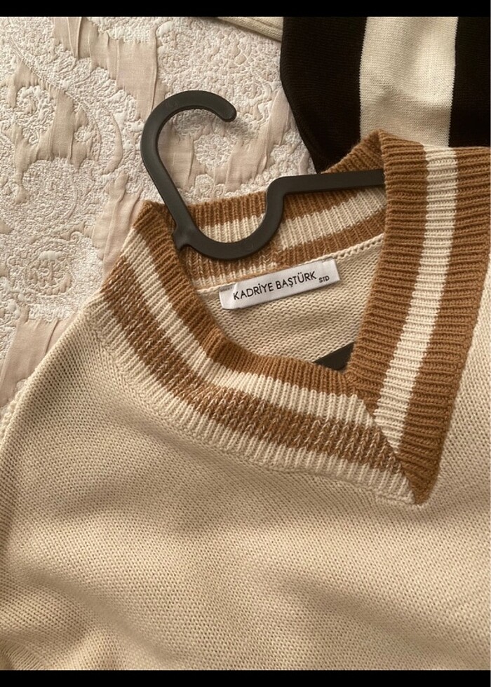 Kadriye Baştürk triko elbise - Görsel 4